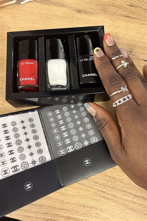 chanel nail sticker set|Chanel nail polish on sale.